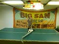 Katze spielt Ping-Pong