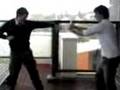 Sensei Sam dominates block of ice