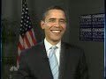NBC Nightly News: Barack Obama Interviewed