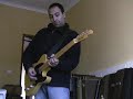 Francisco Abreu improvising at home.
