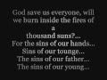 Linkin park - The Requiem Lyrics Video (A Thousand Suns)