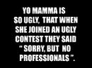 1 Dozen Classic Yo Mamma Jokes for your Mom on Mother's Day