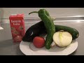 Pisto con huevo frito