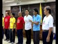 Agoo Municipal Officials sing the Makulay ang Buhay jingle