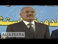 President Saleh  leaves Yemen 