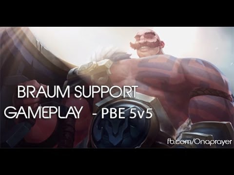 Braum Gameplay - support - Diamond I - League of Legends
