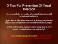 3 Tips For Prevention Of Yeast Infection  Thrush Infections