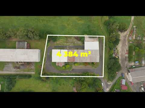 Video Pronájem výrobní zateplené haly 620 m²