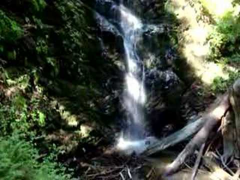 YouTube: Santa Cruz California Waterfall