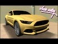 2015 Ford Mustang GT для GTA Vice City видео 1