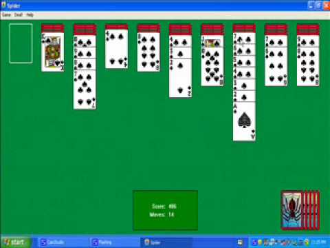 free spider solitaire