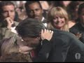 Dustin Hoffman winning an Oscar® for "Rain Man"