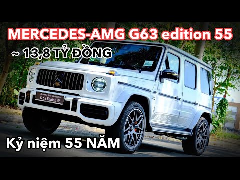 AMG G63 EDITION 55: Chênh 860 triệu so với G63 (V1) và CHỈ CÓ 10 XE Ở Việt Nam