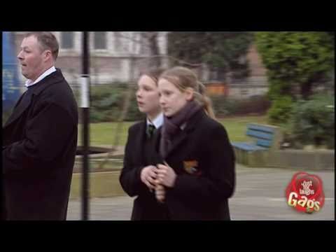 Stuck to pavement prank