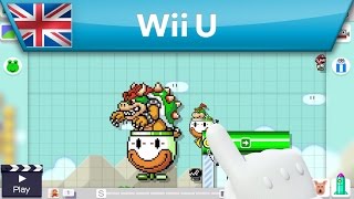 Super Mario Maker - Timelapse Course Creation (Wii U)