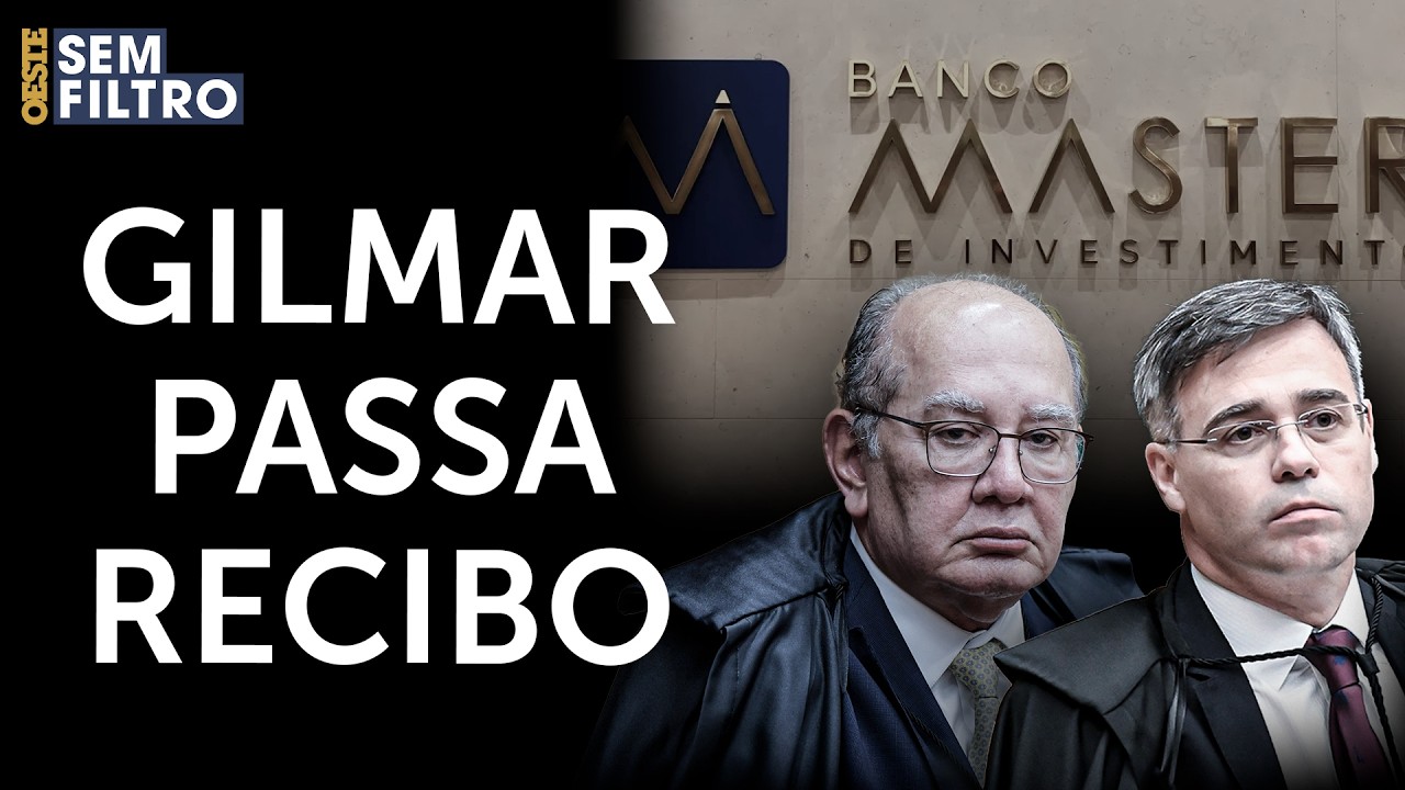 'Erro crasso': Gilmar 'cutuca' Mendonça e dá opinião polêmica sobre delação de Vorcaro