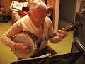 Banjo Music \"Bill Bailey\" solo jam, Jim Robinson, banjo