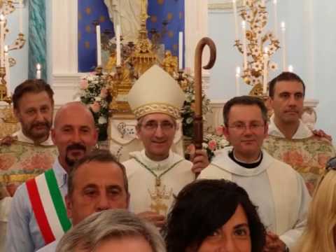 MESSA QUESTA MATTINA CON IL VESCOVO BORGHETTI A VILLE SAN SEBASTIANO