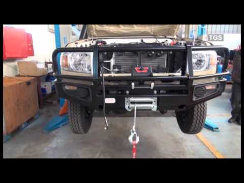 how to fit a ridge ryder winch