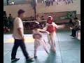 lanz first taekwondo match