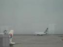 airbus a380 hong kong take off