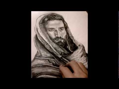 how to draw jesus