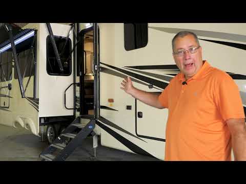 Thumbnail for 2021 Riverstone Reserve 3850RK Luxury Fifth Wheel Walkthrough Video