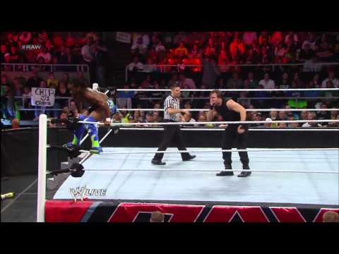 Kofi Kingston & The Usos vs. The Shield: Raw, May 6, 2013