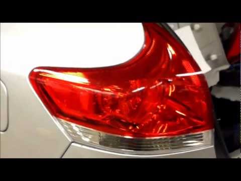 DIY How to replace install rear tail light 2009 Toyota Venza