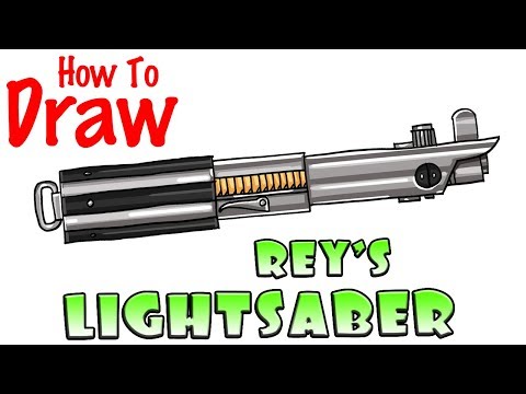 video-linktoworks-How to Draw Rey's Lightsaber