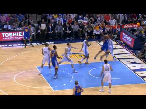 Harrison Barnes Attacks the Rack for the Poster on Aaron Brooks