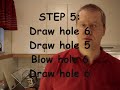 how to play sugar blue harp riff (with tabs):
step 1:
draw hole 4
draw hole 3
blow hole 4
draw hole 4

step 2:
blow hole 5
blow hole 4
draw hole 4
blow hole 5

step 3:
draw hole 5
draw hole 4
blow hole 5
draw hole 5

step 4:
blow hole 6
blow hole 5
draw hole 5
blow hole 6

step 5:
draw hole 6
draw hole 5
blow hole 6
draw hole 6

step 6:
draw hole 7
blow hole 6
draw hole 6
draw hole 7

step 7:
draw hole 8
blow hole 7
draw hole 7
draw hole 8

step 8:
draw hole 9
blow hole 8
draw hole 8
draw hole 9
