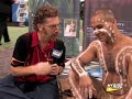 go to myride.com for more car videos. kurun warun travels the world with his unique style of art, dance and didgeridoo playing. his work is recognized around the world as being of 