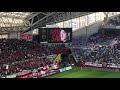 2019年11月23日 ヴィッセル神戸対セレッソ大阪 選手紹介 山口 藤田 スタメン