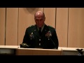 Gen. Wiley - Vietnam Memorial Dedication - November 11, 2009