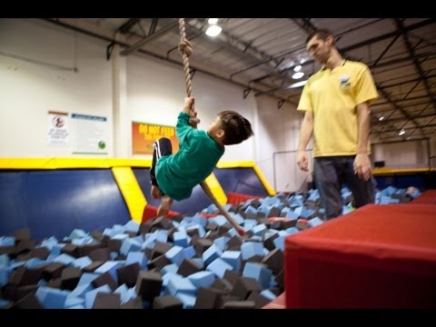 evantubehd's - Evan and a group of friends celebrate Evan's 7th Birthday at Sky High Sports: The Trampoline Place. The kids had a blast playing trampoline dodgeball and bou...