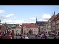 Town Hall with music Marketplace Cheb - Rathaus mit Klang - Marktplatz in Cheb