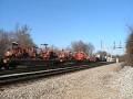 NS 9814 Leads NS 937 at Citico Jct