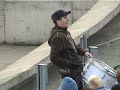 Trening dopingu na Stadionie ?l?skim - kibice Ruchu Chorz�w