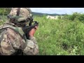 Combined US Croatia Montenegro Forces conduct raid with Patria AMV Support