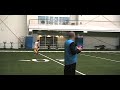 Jon Kitna throwing routes to Cody Wilson