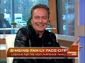 Entertainer David Cassidy will judge a competition for families of singers in the 