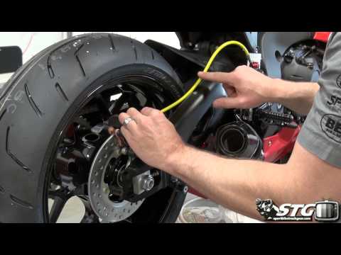 How to Install Spiegler Honda CBR1000RR Rear Brake Line Kit from Sportbiketrackgear.com