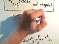 First Order Linear Differential Equations