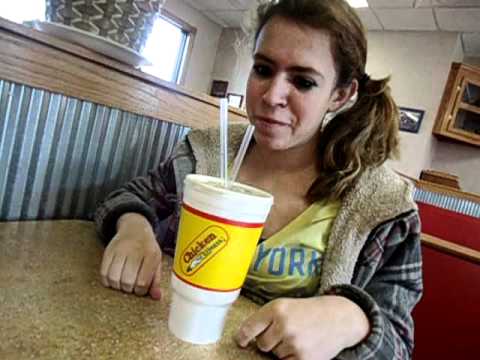 ambersaurus - At chicken express.