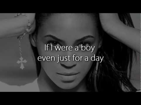 beyonce if i were a boy meaning