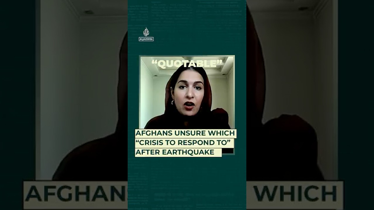 Afghans unsure which “crisis to respond to” after earthquake