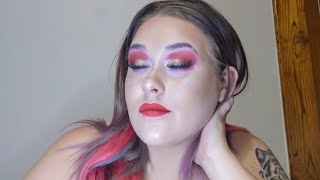 First Christmas Makeup Look | GRWM | MakeupByKes