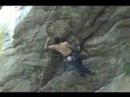 David Climbing a 5.13a / Squamish
