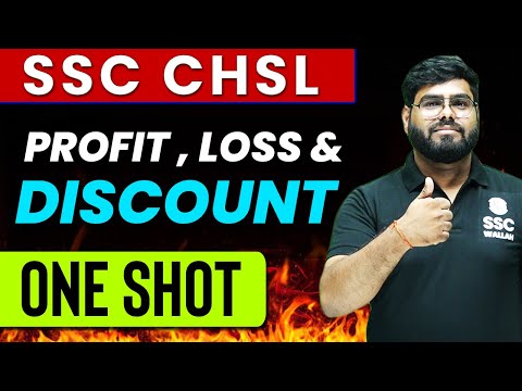 Profit, Loss and Discount | Zero To Hero | FOR SSC CHSL
